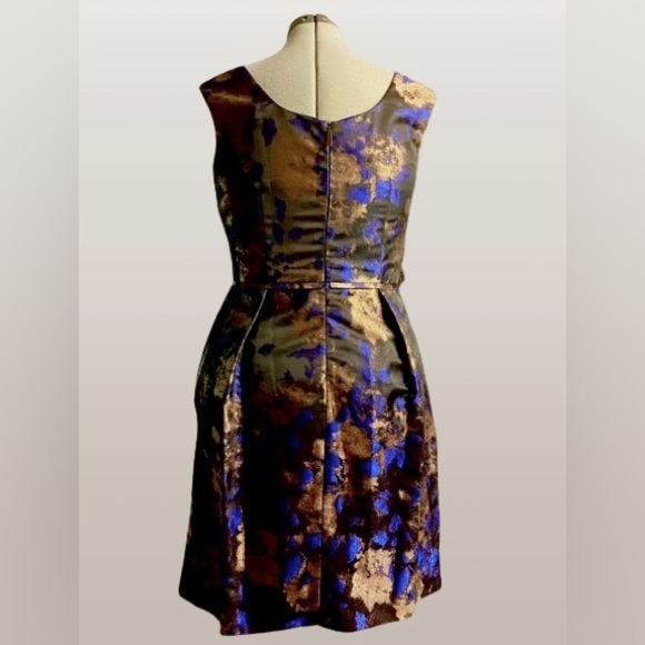 Donna Ricco “brocade” dress, size 10 - Picture 4 of 7